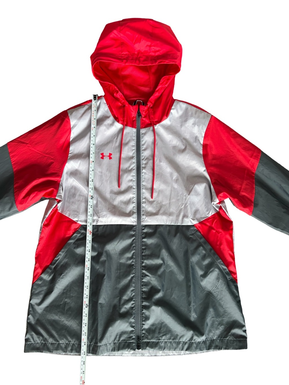 Under Armour Legacy Team Women’s XL Tall Loose Windbreaker Jacket - Picture 12 of 16